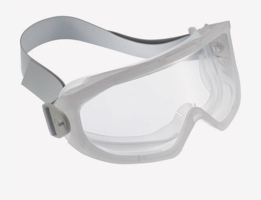 Box Of 5 - Bolle Safety Superblast Safety Goggles, Clear, SUPBLCLAVE, Clean Room